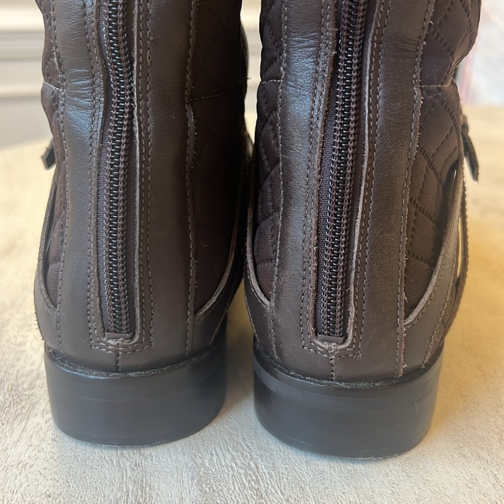 Cole Haan Imogen Knee High Quilted & Leather Riding Boots Women’s Size‎ 7 - Picture 11 of 11